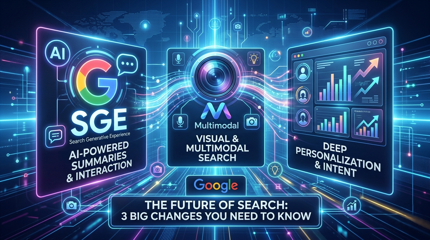 You are currently viewing The Future of Search: 3 Big Changes from Google You Need to Know