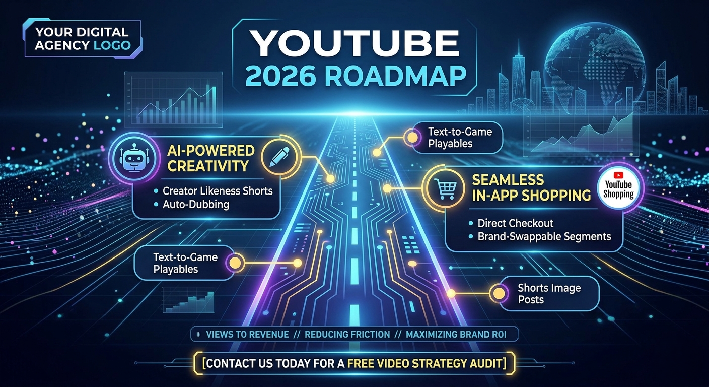 You are currently viewing YouTube CEO Announces AI Creation Tools, In-App Shopping For 2026